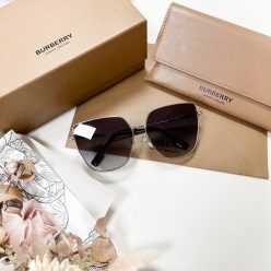Burberry Alexis Pink Metal Cat Eye