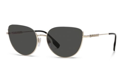 Burberry Half-Rim Cat-Eye