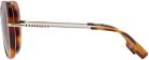 Burberry Eugenie Light Havana Brown Gra