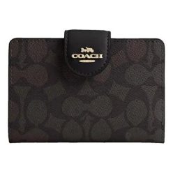 Coach Medium corner zip