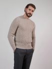 André Maurice Maglia in cashmere a trecce 100% WS 
