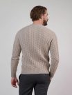 André Maurice Maglia in cashmere a trecce 100% WS 
