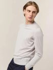 André Maurice maglia girocollo in lana, seta e cashmere