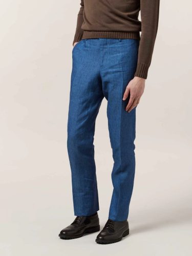 Pantalone classico in lino